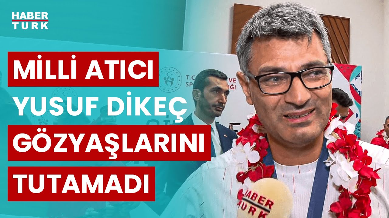 Dünya gündemindeki milli atıcımız Yusuf Dikeç Habertürk'te! Paylaşımlar hakkında ne düşünüyor?