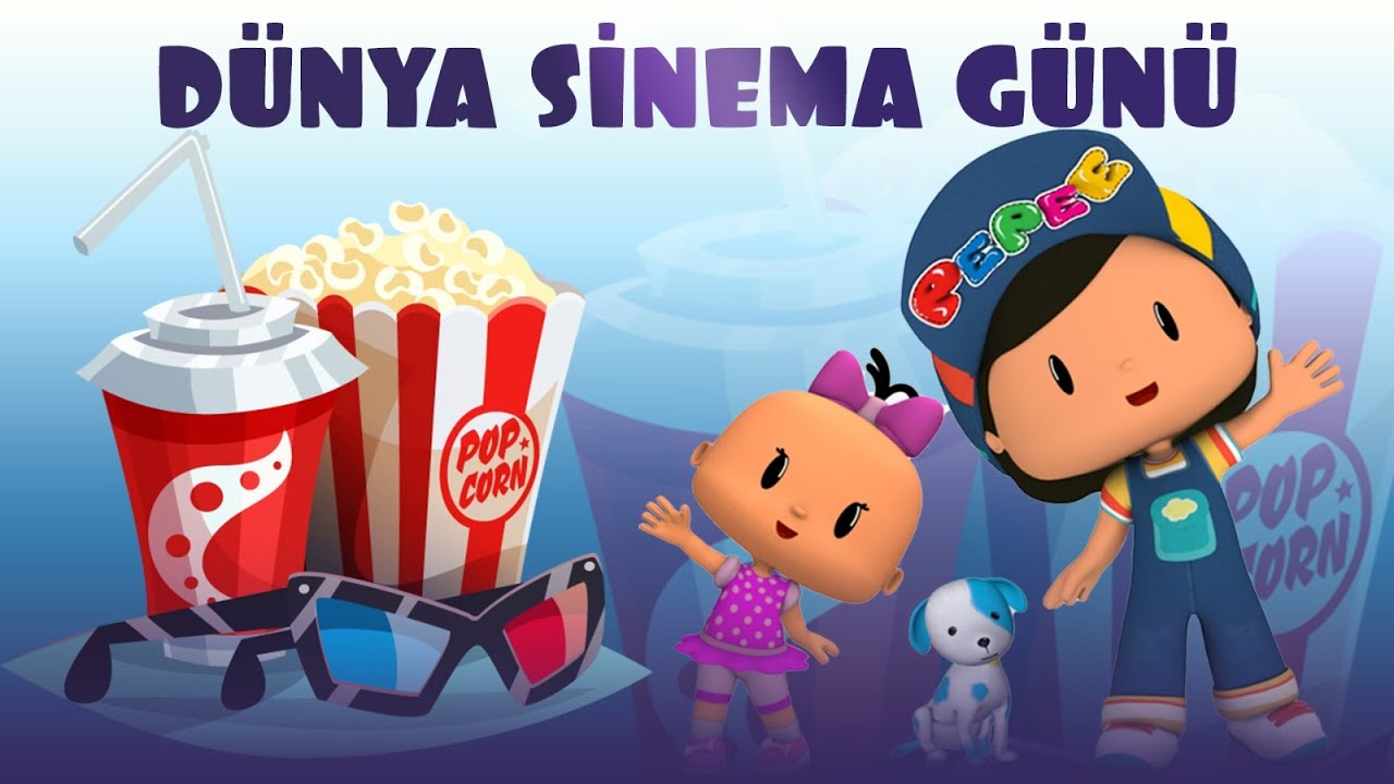 Dünya Sinema Günü #pepee #çizgifilm #eğlenceli