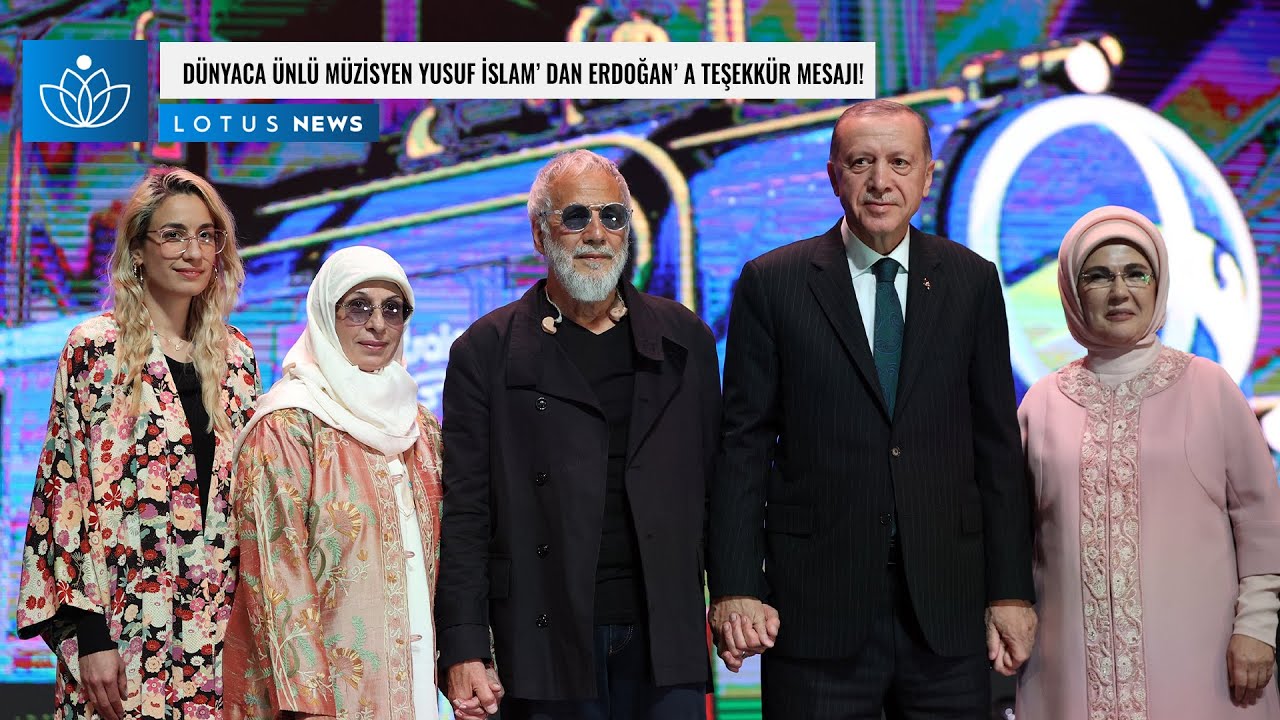 DÜNYACA ÜNLÜ MÜZİSYEN YUSUF İSLAM’ DAN ERDOĞAN’ A TEŞEKKÜR MESAJI!