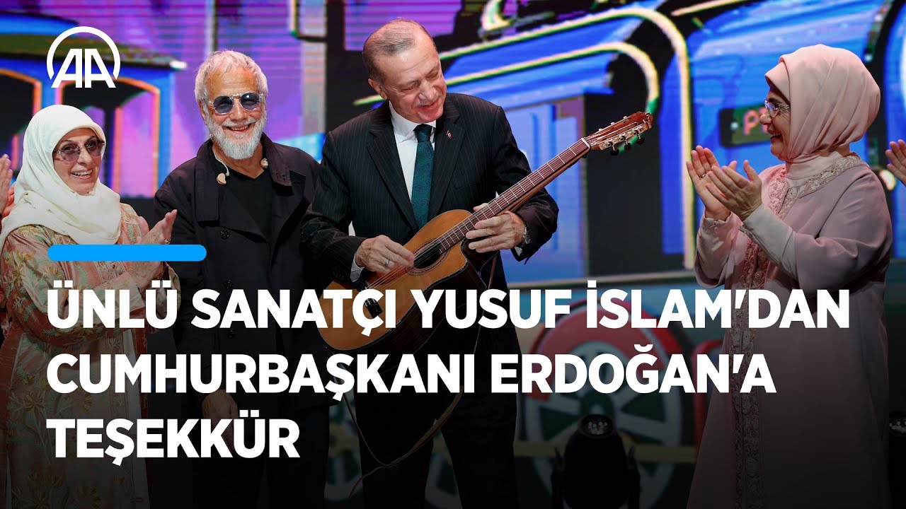 Dünyaca ünlü sanatçı Yusuf İslam, Cumhurbaşkanı Erdoğan’a teşekkür etti