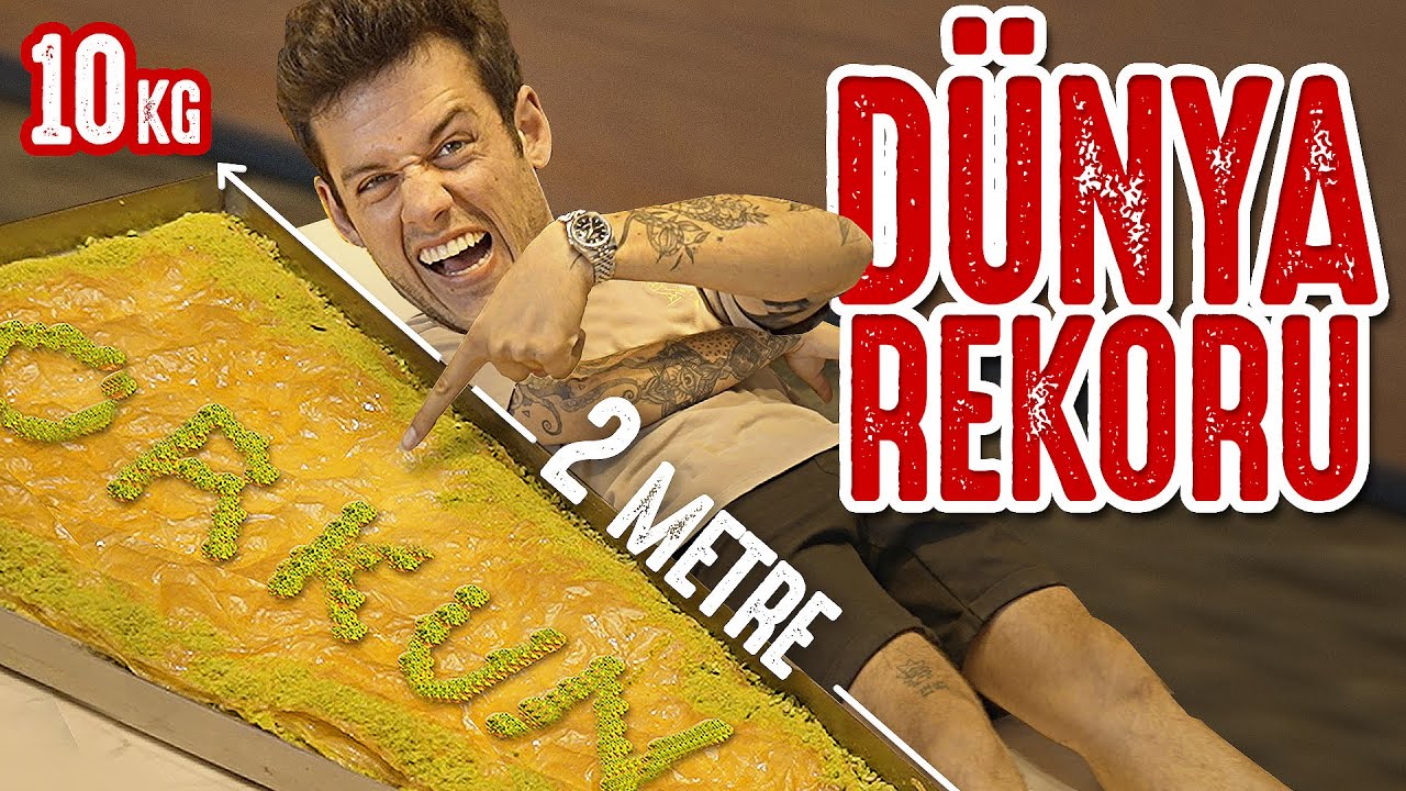 DÜNYANIN EN BÜYÜK BAKLAVASINI YEME YARIŞMASI!