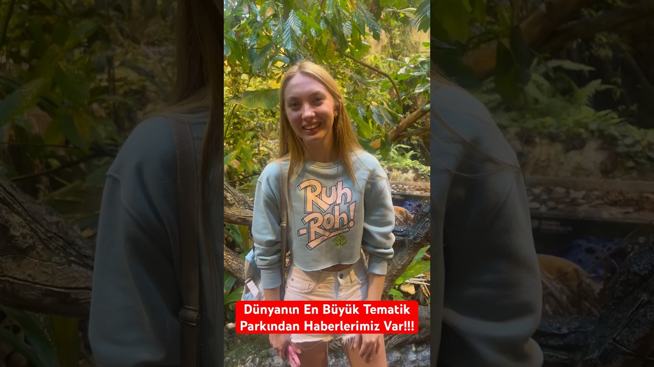 Dünyanın en büyük tematik parkından haberlerimiz var!!! #shorts #keşfet #lgs #yks #lise #gezi #vlog