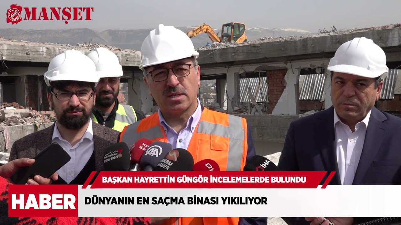 Dünya'nın en saçma binası yıkılıyor