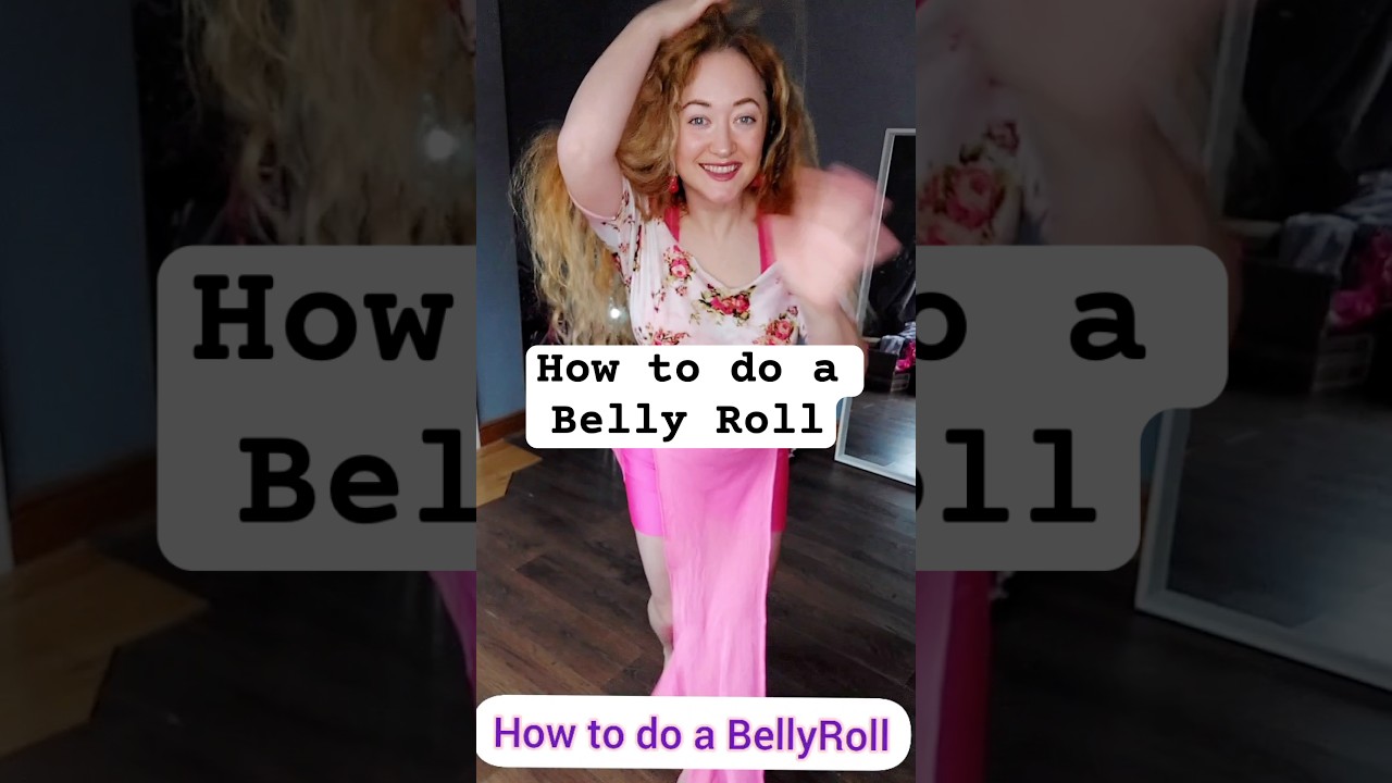 Do a belly roll with me🌺 belly dance with Yallar