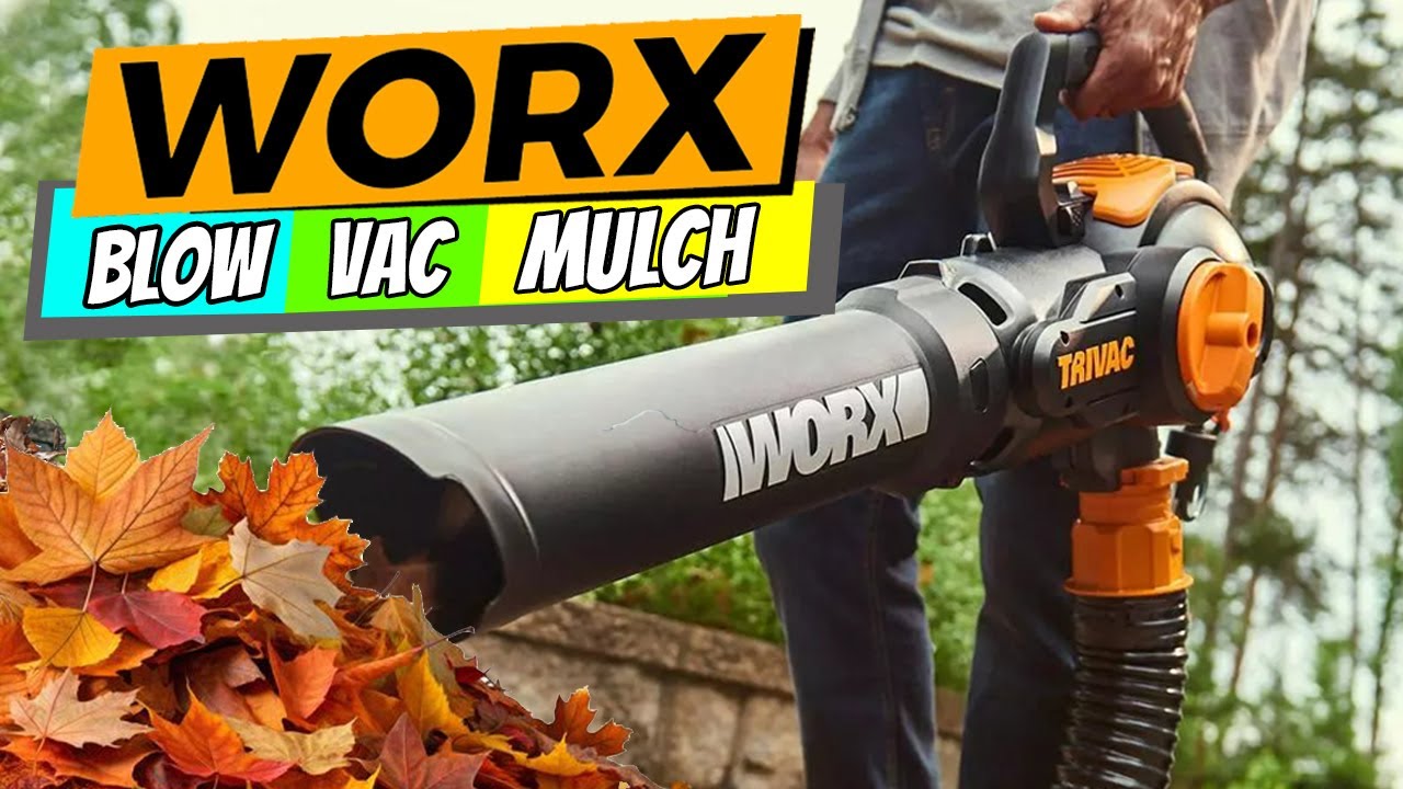 DO IT ALL 🍂 WORX TRIVAC - Blower Vacuum Mulcher Review