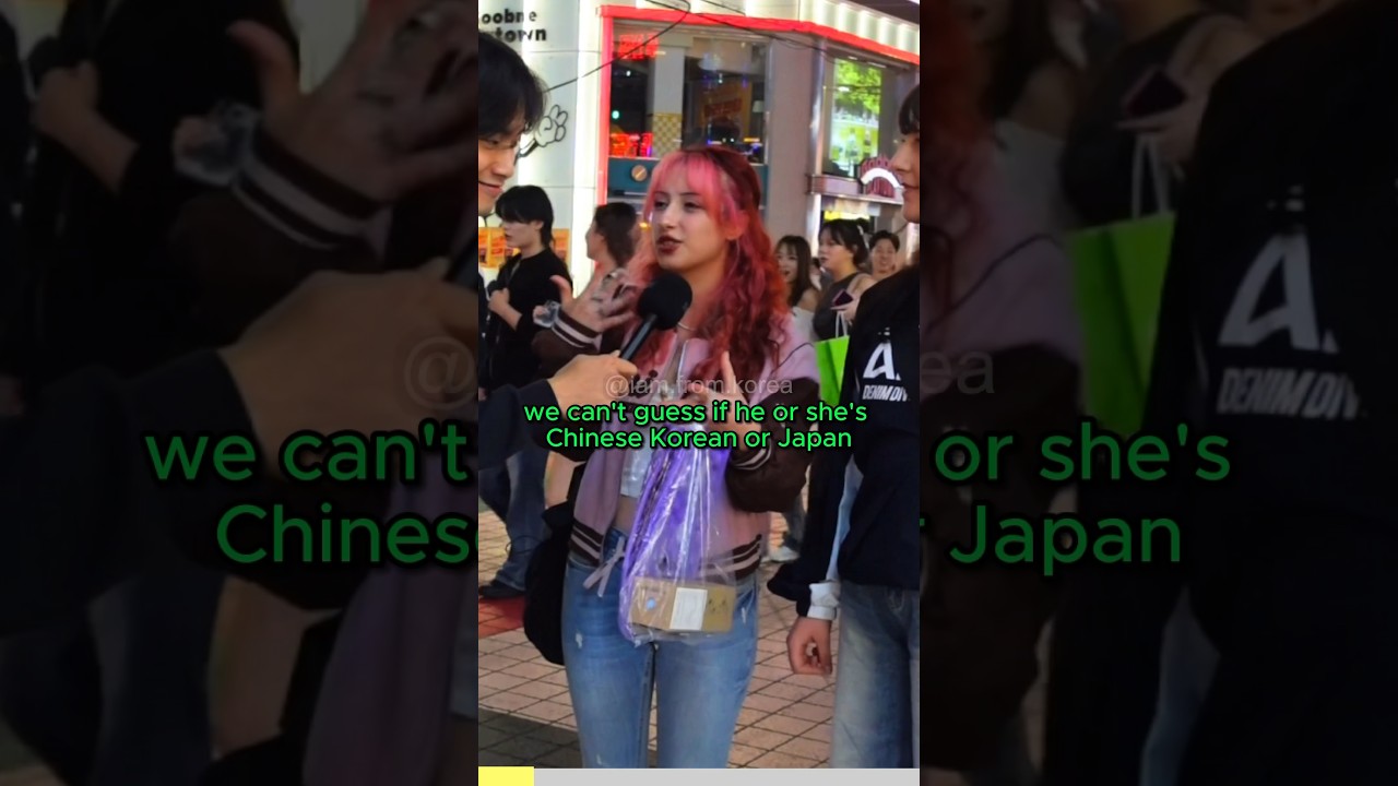 Do Korean, Japanese and Chinese look alike?😊 #streetinterview