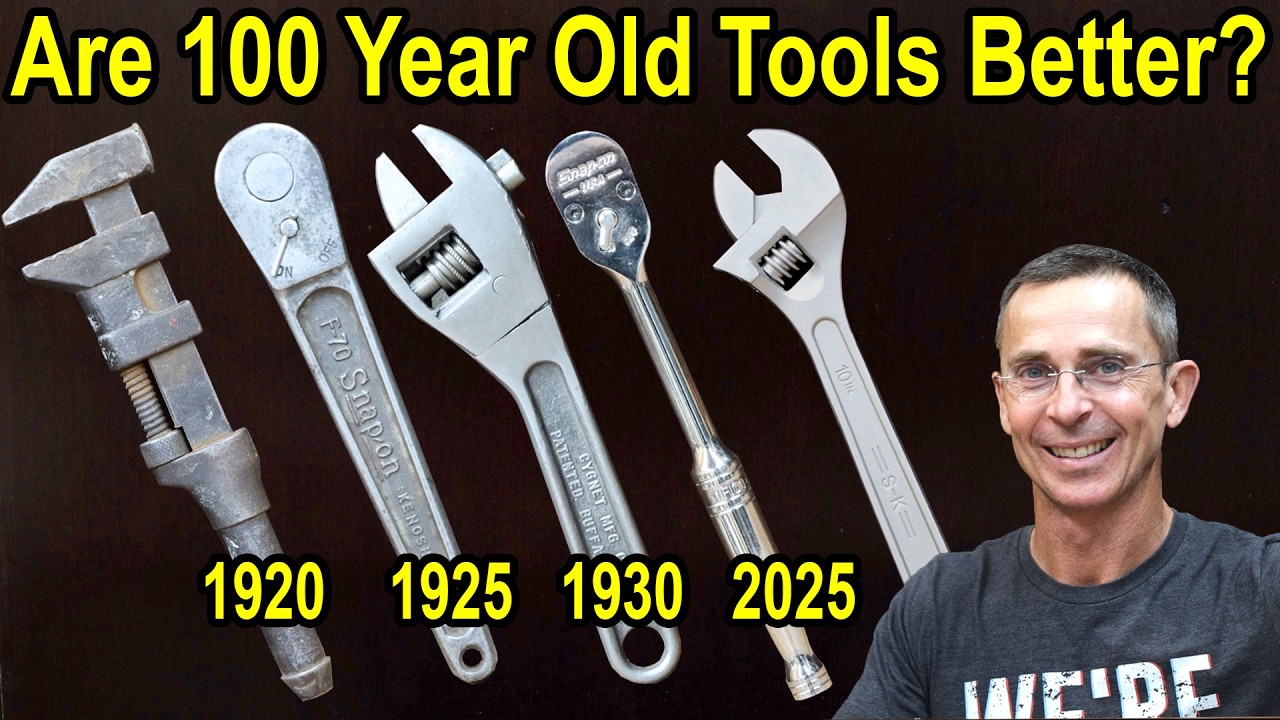 Do Modern Tools Even Stand A Chance? 100-Year Old vs New