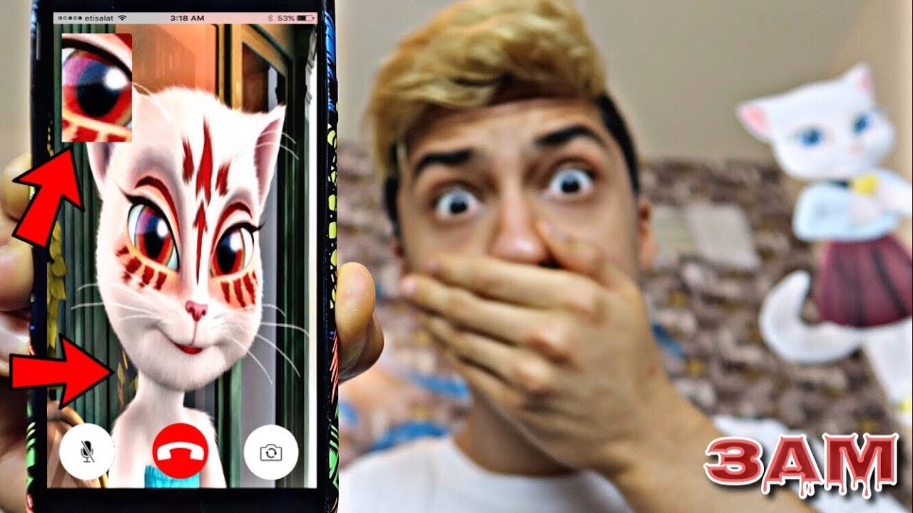DO NOT FACETIME TALKING ANGELA AT 3AM!! *OMG SHE CAME TO MY HOUSE*