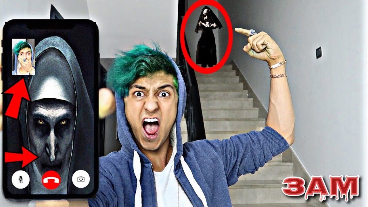 DO NOT FACETIME THE NUN AT 3AM!! *OMG SHE ACTUALLY CAME TO MY HOUSE*