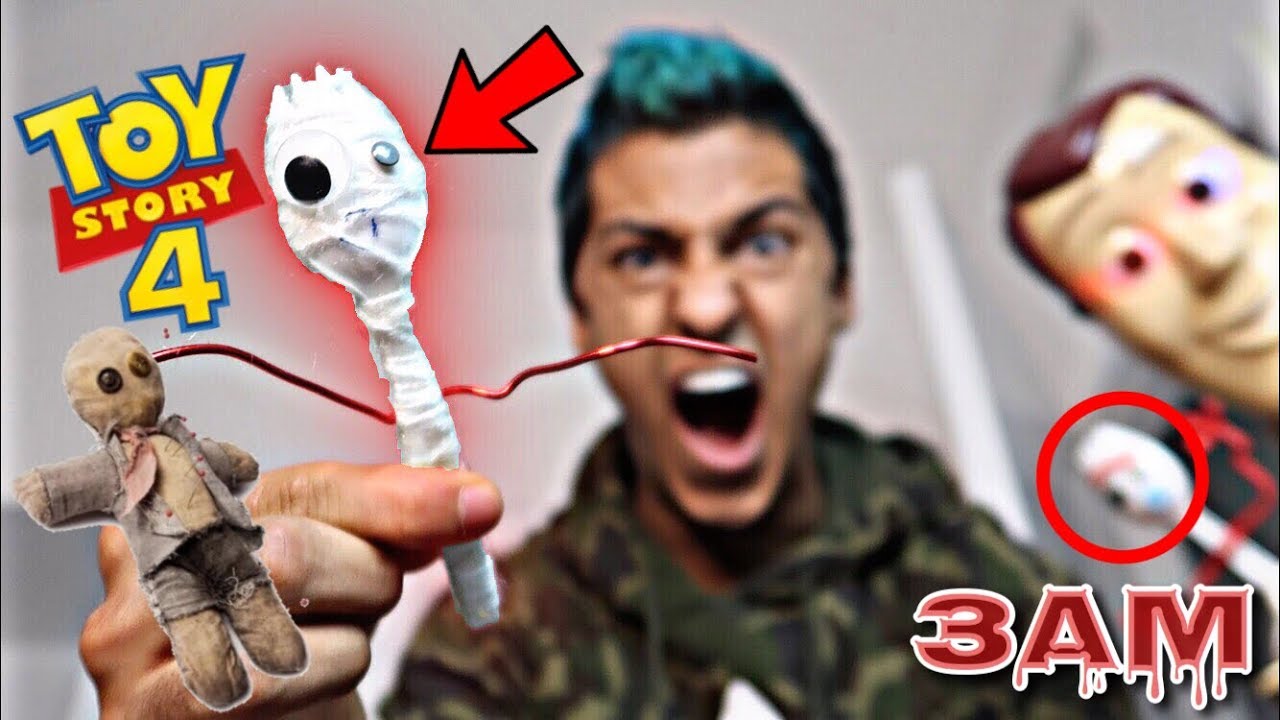 DO NOT MAKE FORKY VOODOO DOLL AT 3AM!! *OMG EVIL FORKY*