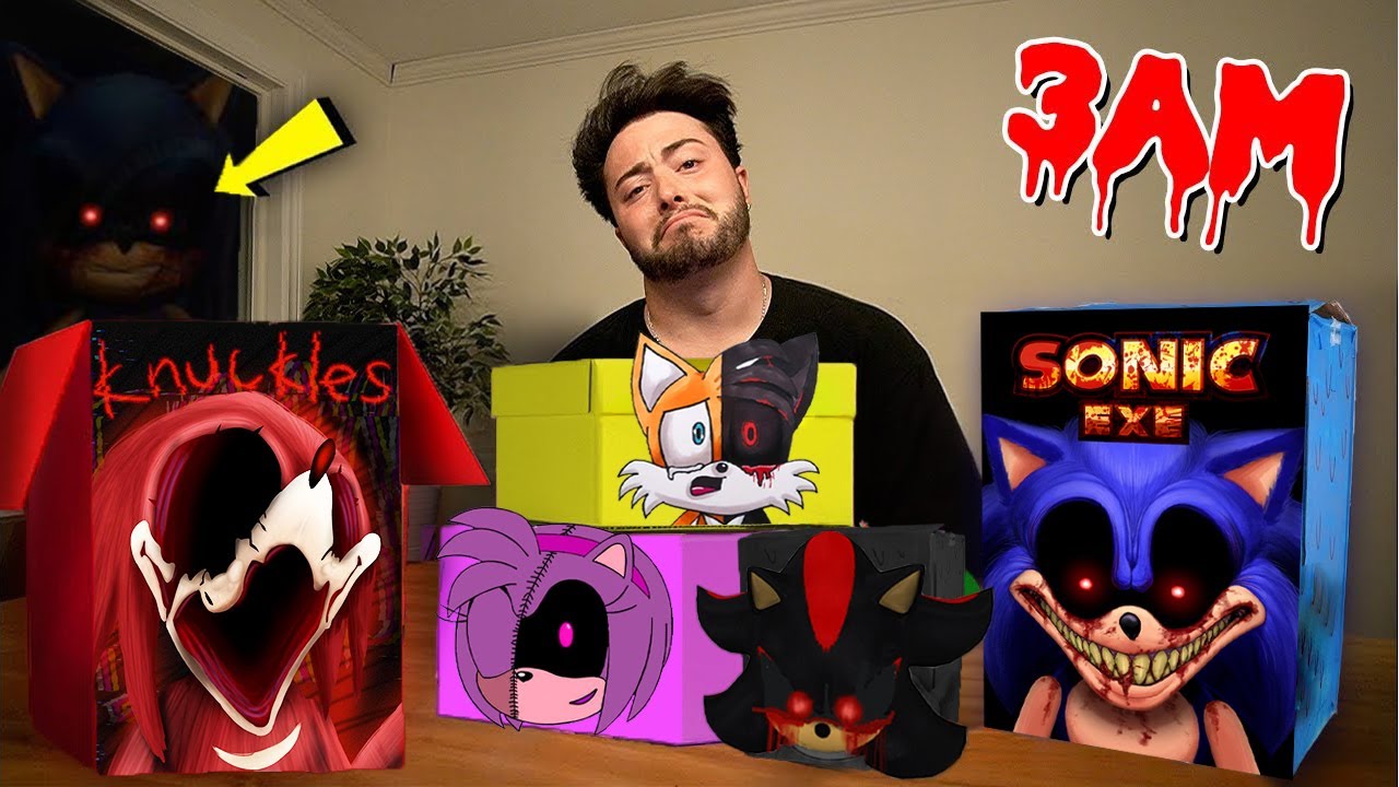 DO NOT OPEN ALL SONIC.EXE MYSTERY BOXES AT 3 AM!!