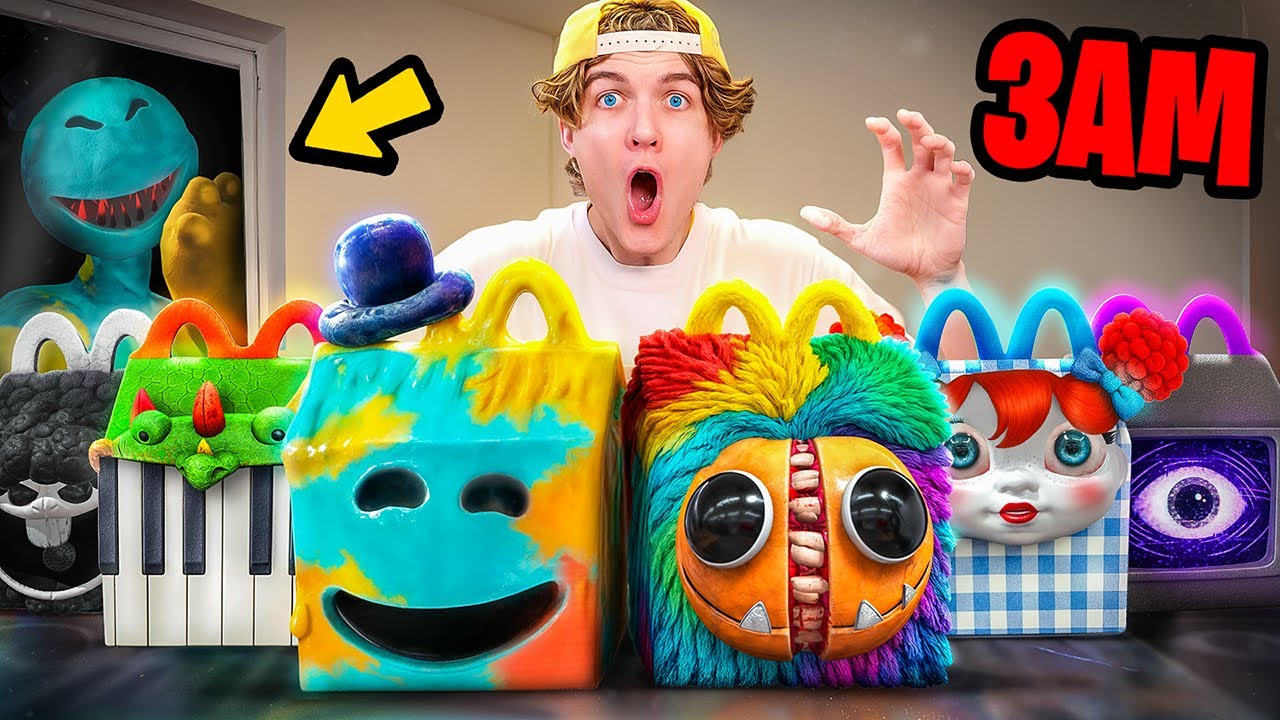 DO NOT ORDER POPPY PLAYTIME CHAPTER 4 HAPPY MEALS AT 3AM...!?