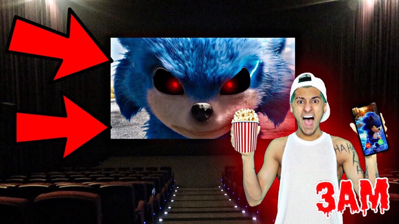 DO NOT WATCH SONIC THE HEDGEHOG MOVIE AT 3AM!! *OMG SONIC ACTUALLY CAME TO MY HOUSE*