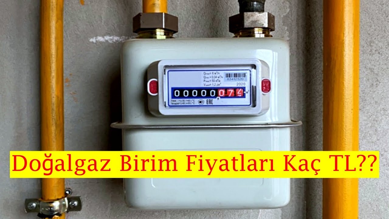 Doğalgaz Birim Fiyatları!(Yıllık %107 Zam)