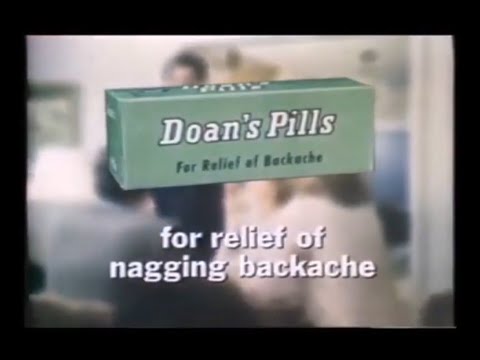 Doan's Pills Commercial (1974)