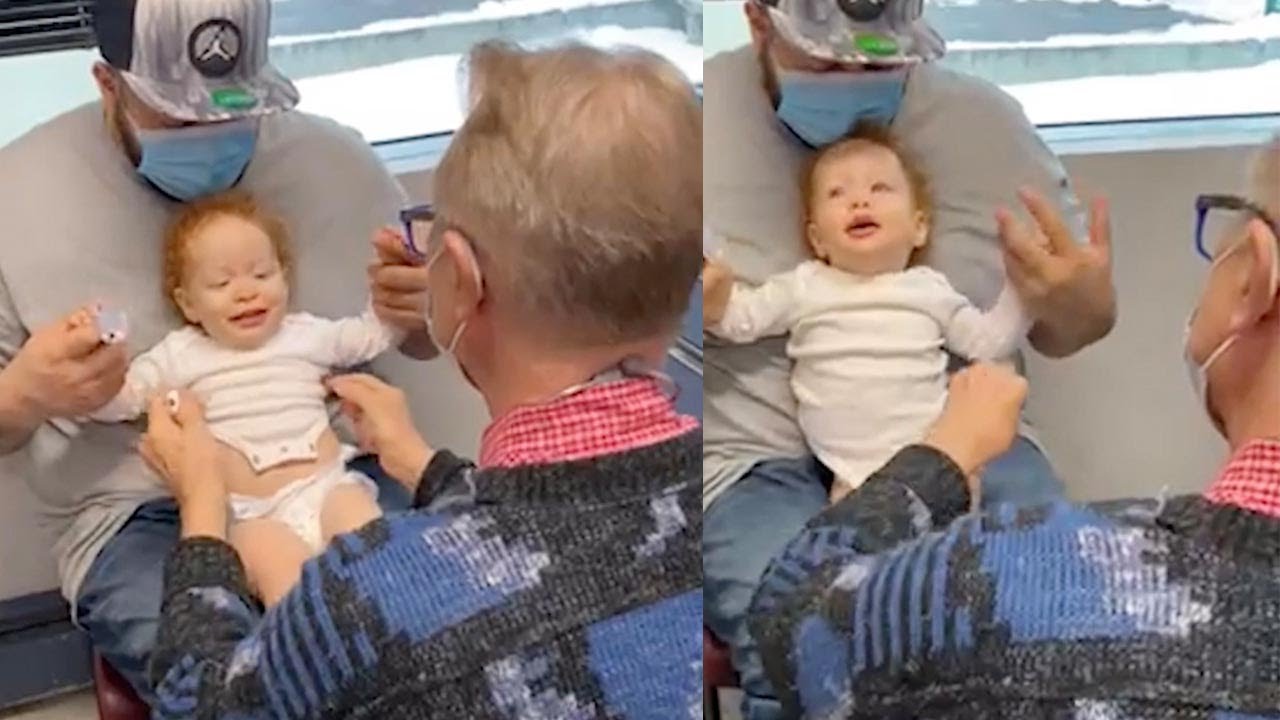 Doctor Sings And Tickles Toddler To Distract Them