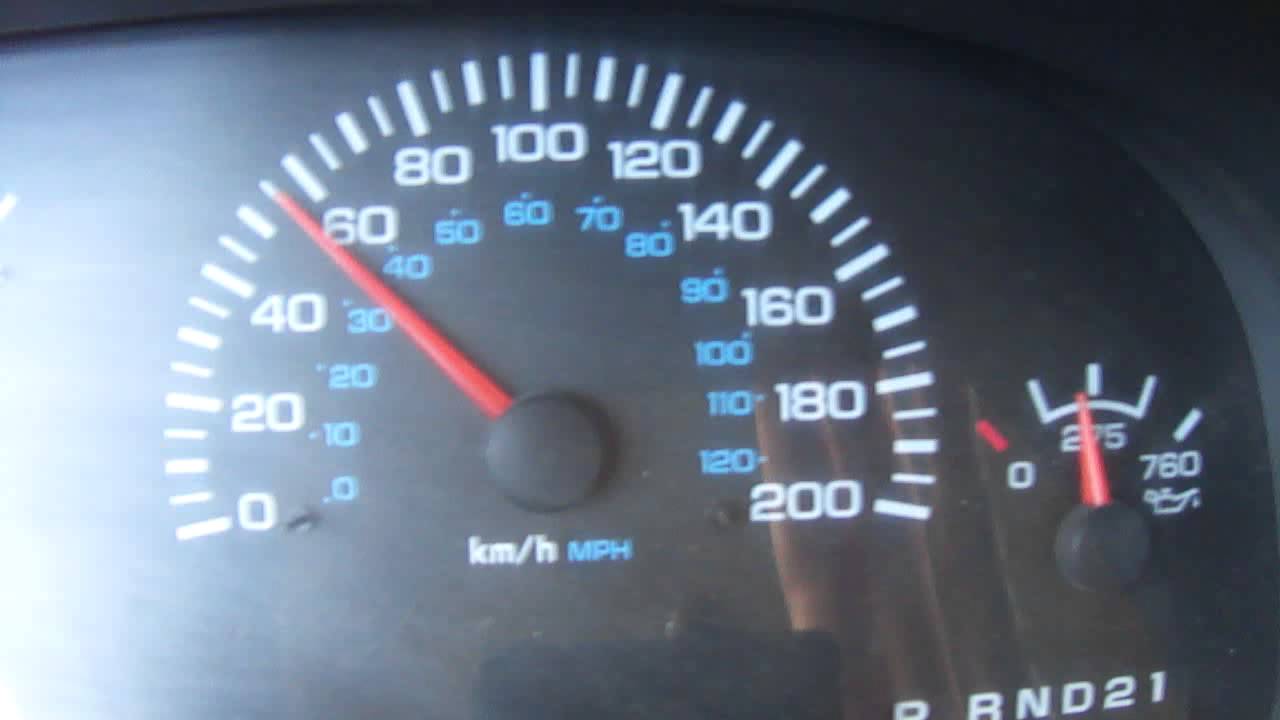 Dodge Ram 1500 5,2L 0-100 km/h
