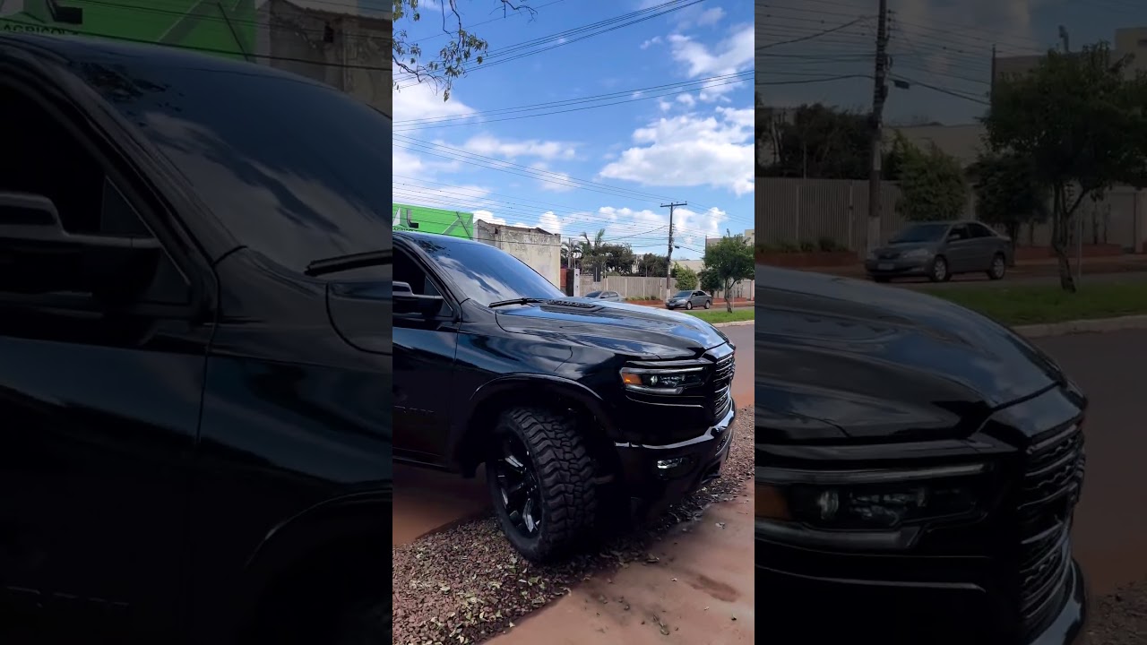 Dodge RAM com pneus 35x12.5x22 #shorts