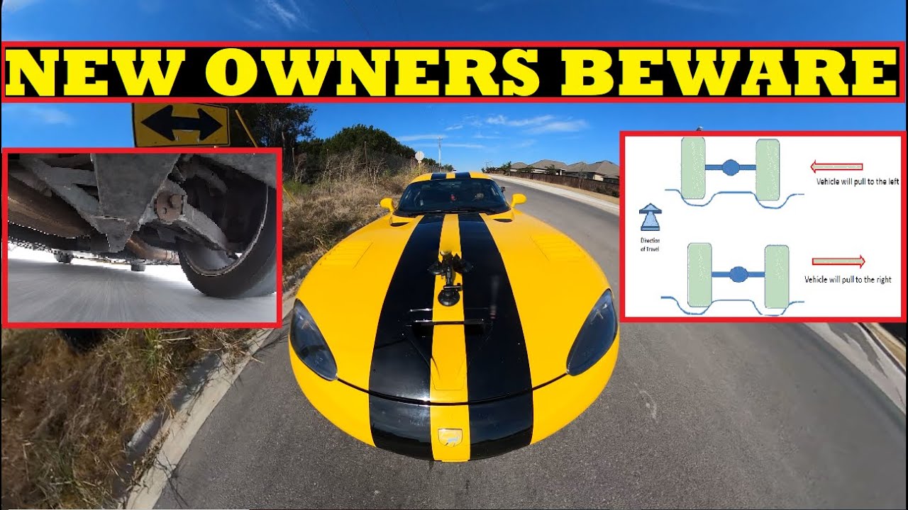 Dodge Viper tramlining.