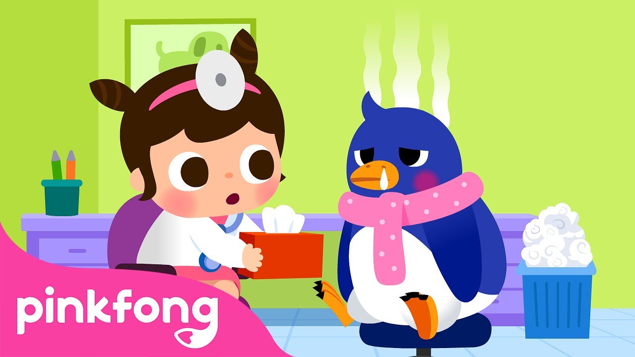 Doenças | Canções do Corpo Humano | Pinkfong Canções para Crianças