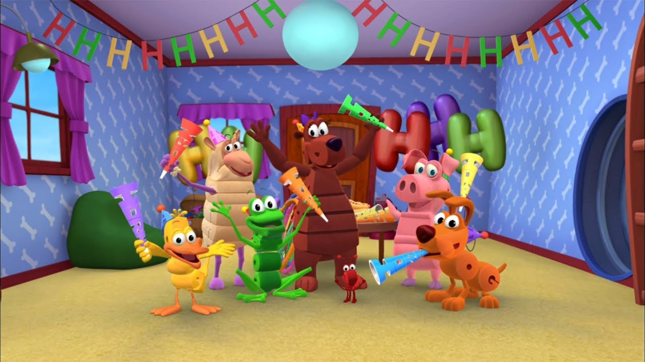 Dog's Having a Party/Dog Wants to Play Ball | WordWorld