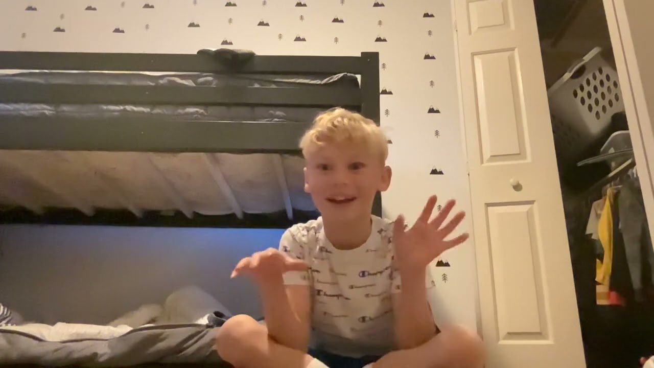 Doing the shoes and socks challenge￼ (part 2)