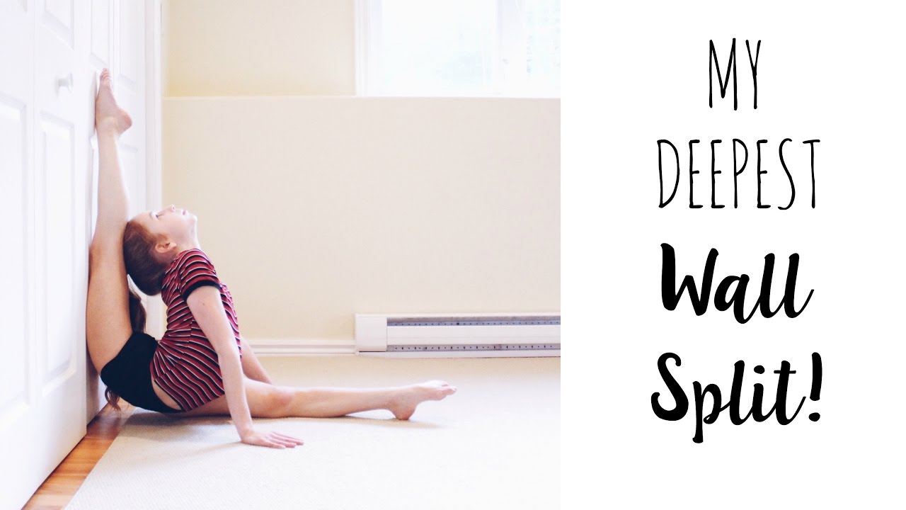 Doing Wall Splits to the Ground!