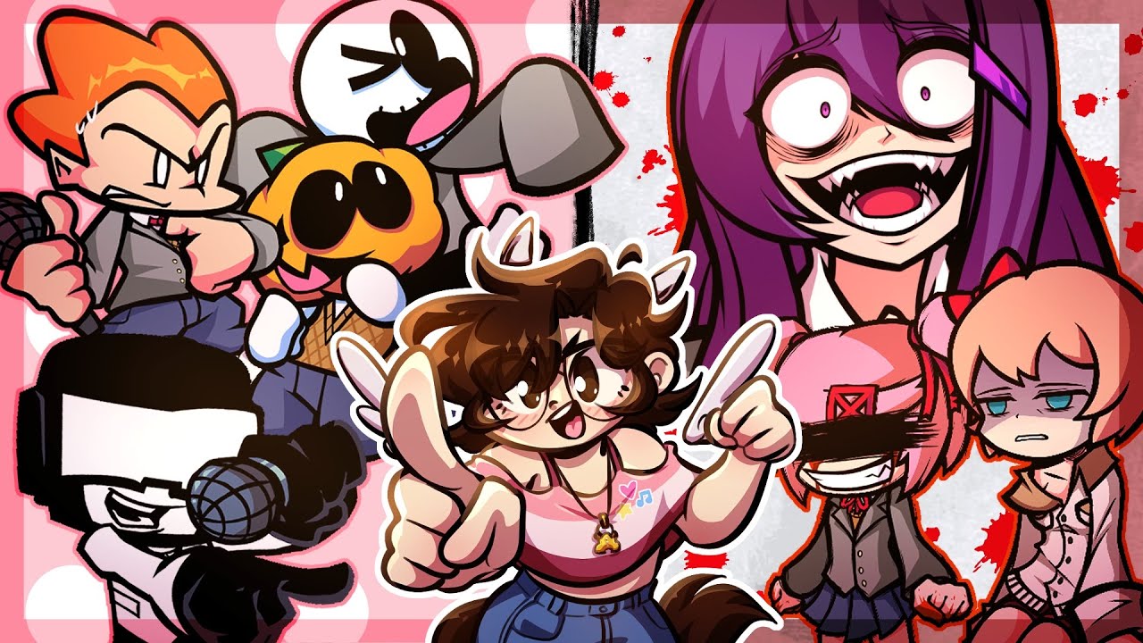 DOKI DOKI TAKEOVER PLUS UPDATE & BAD ENDING (Friday Night Funkin)