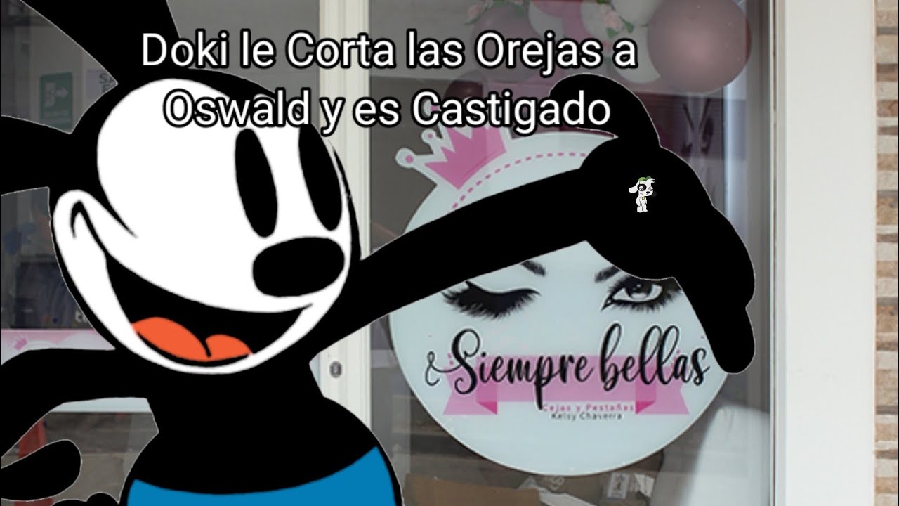 Doki le Corta las Orejas a Oswald y es Castigado Meme