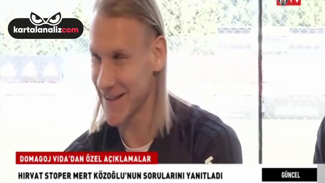 Domagoj Vida'dan, Mert Kozoğlu'a tek kelimelik cevaplar