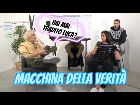 DOMANDE SCOMODE AD ALICE MUZZA CON LA MACCHINA DELLA VERITÁ 🥶