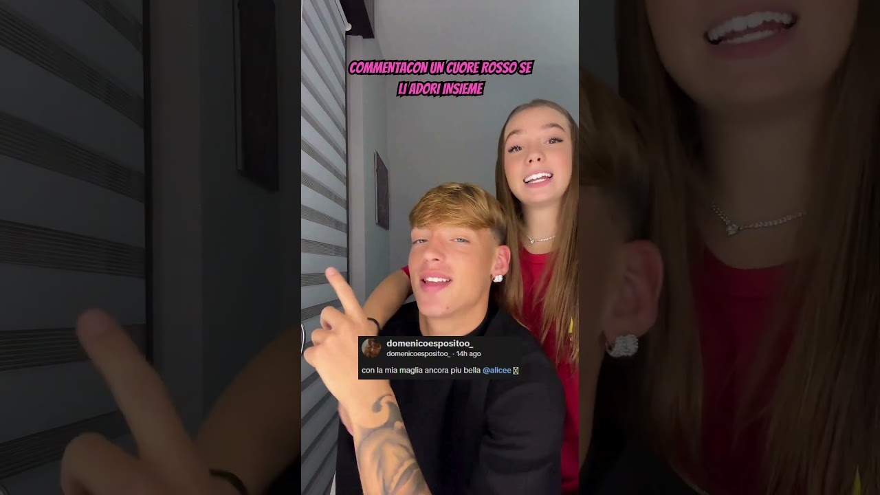 DOMENICO ESPOSITO INNAMORATO PERSO DI ALICE MORDENTI #tiktok #perte #webboh #novitamakeup #humor