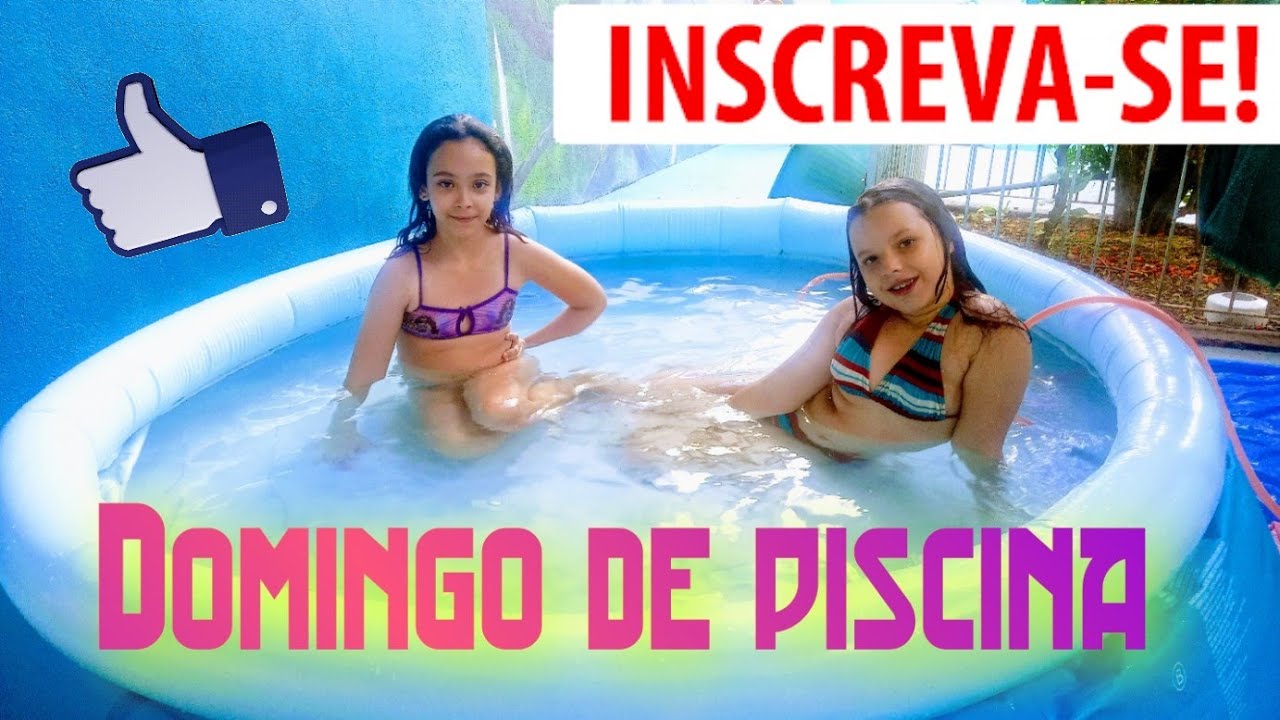 Domingo na piscina
