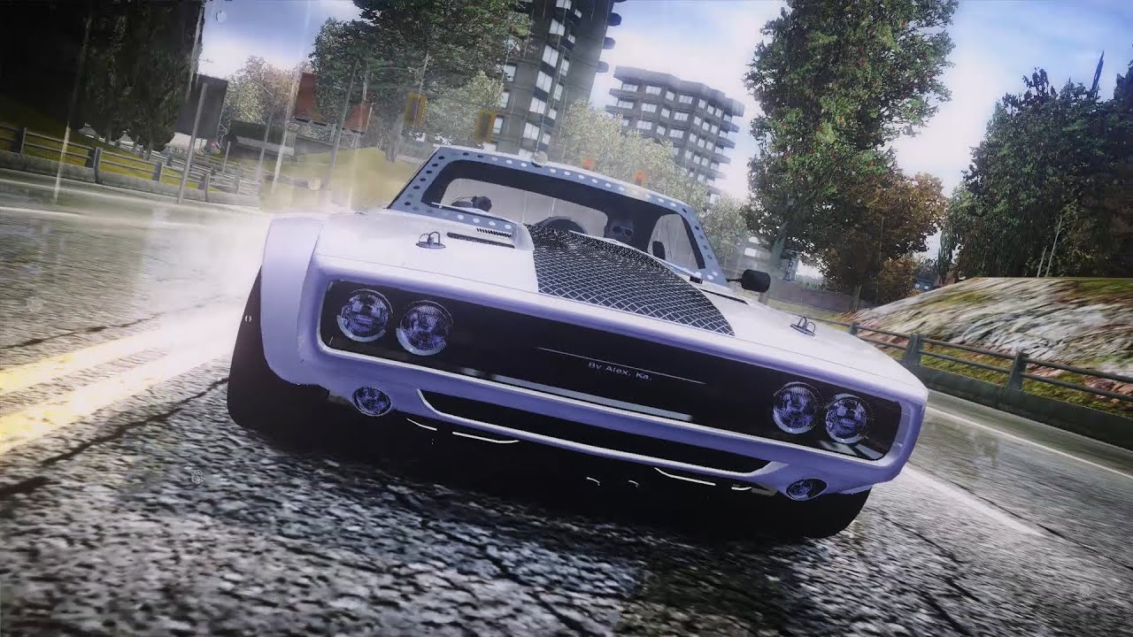 Dominic Toretto's Ice Charger 1970 (Fast and Furious 8) Junkman Power in NFS MW - Ultra Graphic Mod