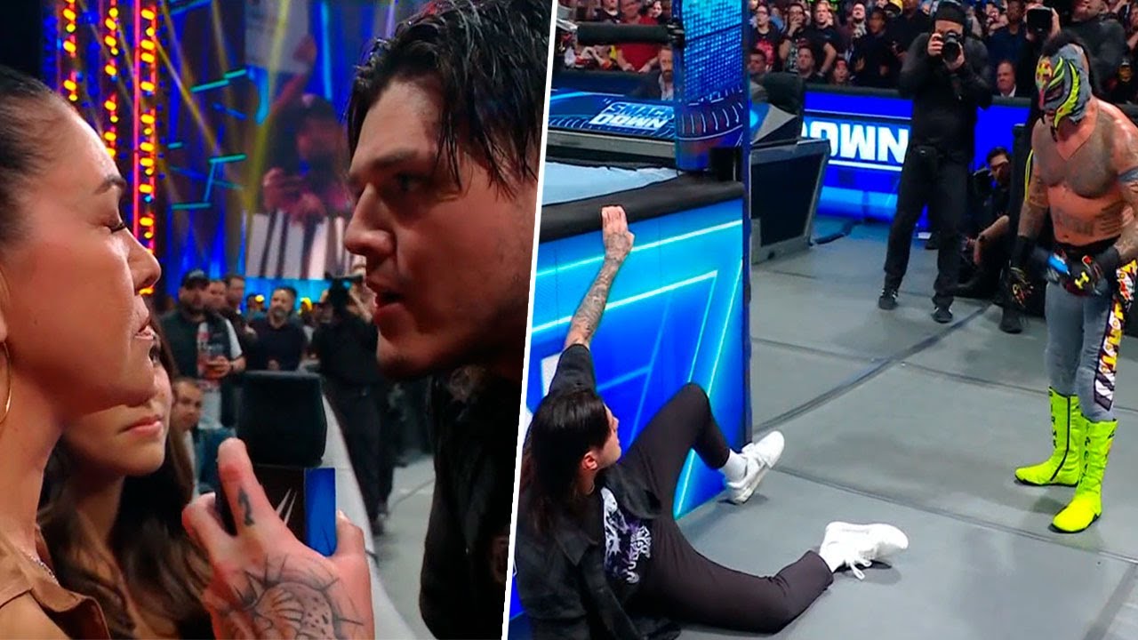 Dominik yells at his mother and Rey Mysterio reacts - WWE SmackDown March 24, 2023