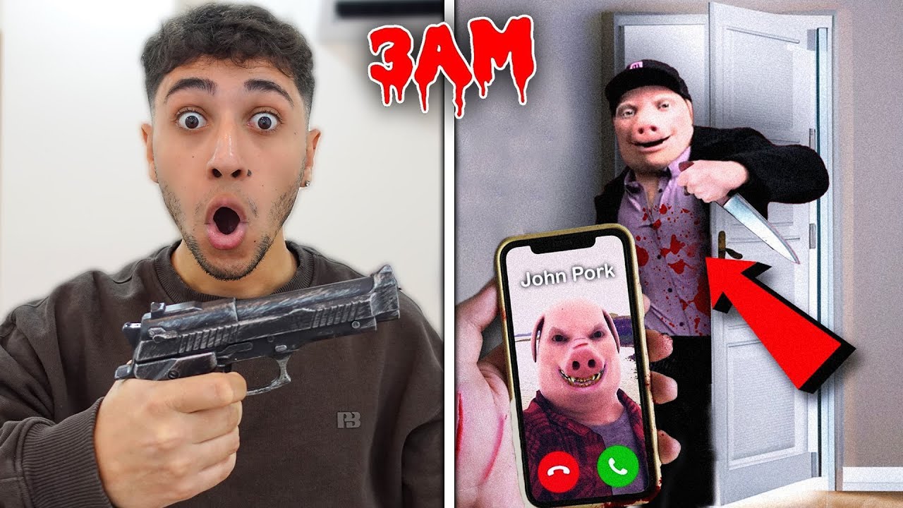 DOMUZ ADAM JOHN PORK 'I ÖLDÜRMEK İÇİN SİLAH ALDIM !! (GERÇEK)
