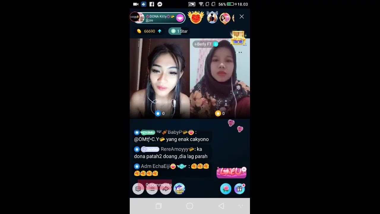 Dona Kitty Battle PK bigo Live