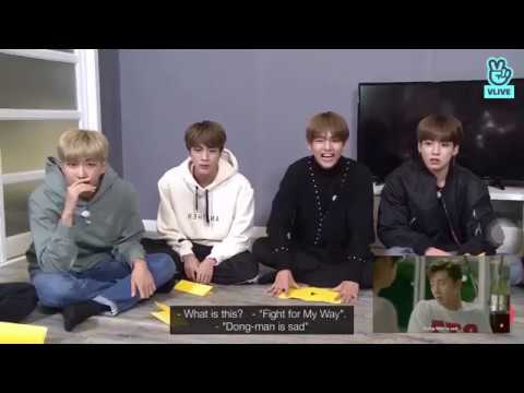 Dong Man Aegyo -BTS Reaction & Impersonation [Fight For My Way]