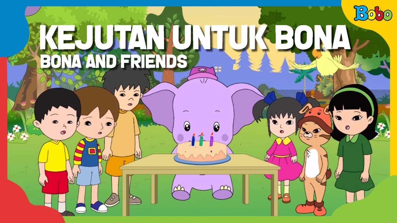 Dongeng Bahasa Indonesia  - Kejutan untuk Bona -  Bona Majalah Bobo - Dongeng Anak