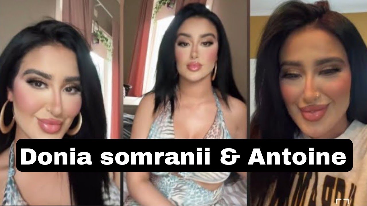 Donia somranii مع انطونيو شاهد قبل الحذف أقوى لايف دنيا في التيك توك 😱