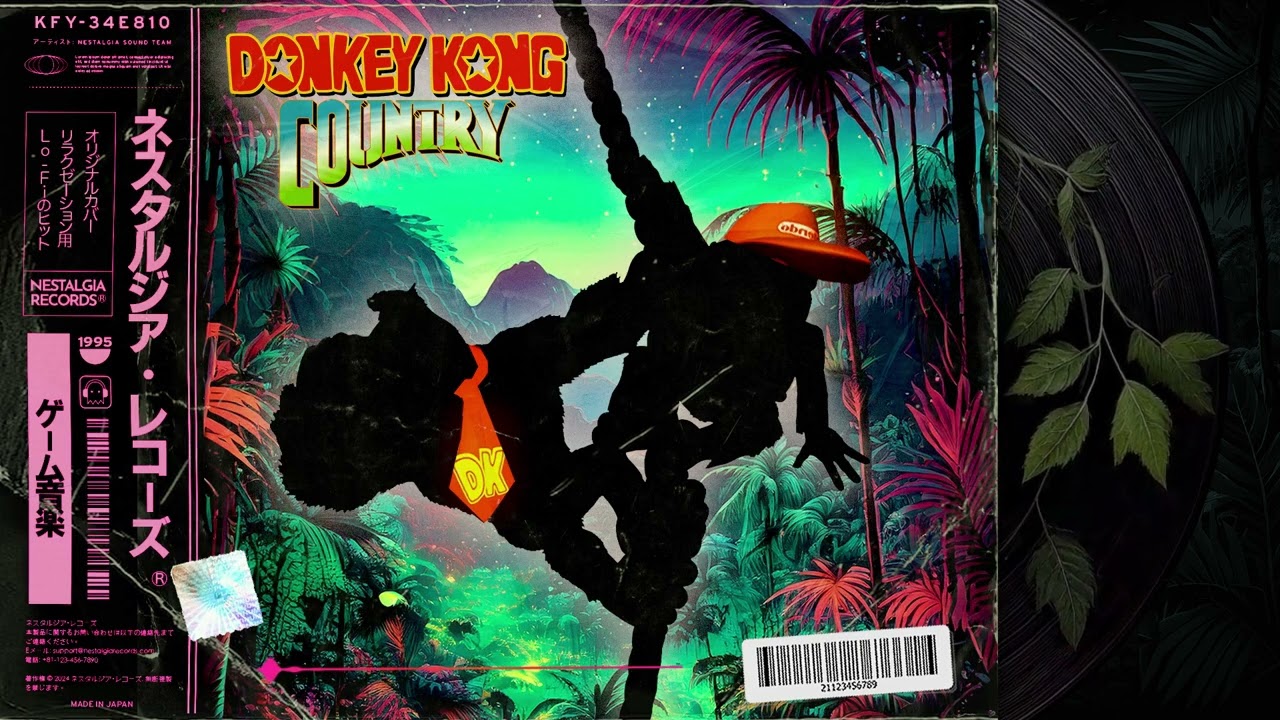 Donkey Kong Country Lo-Fi: Beats for Banana Collectors 🎵🍌