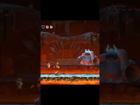 Donkey Kong Country: Tropical Freeze - Lord Fredrik, Snowmad King - Donkey and Dixie Kong #shorts
