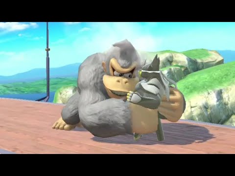 Donkey Kong grabs Urshifu(Kemoryona)