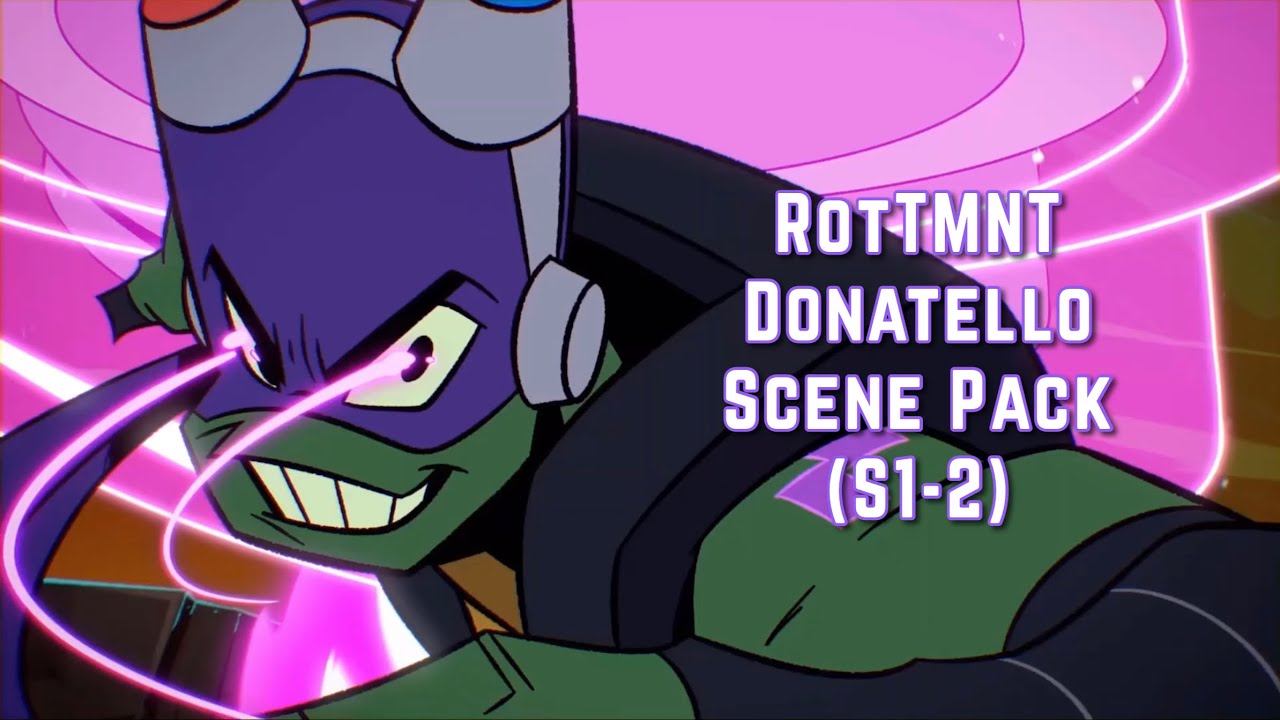 donnie scenepack | rottmnt seasons 1-2