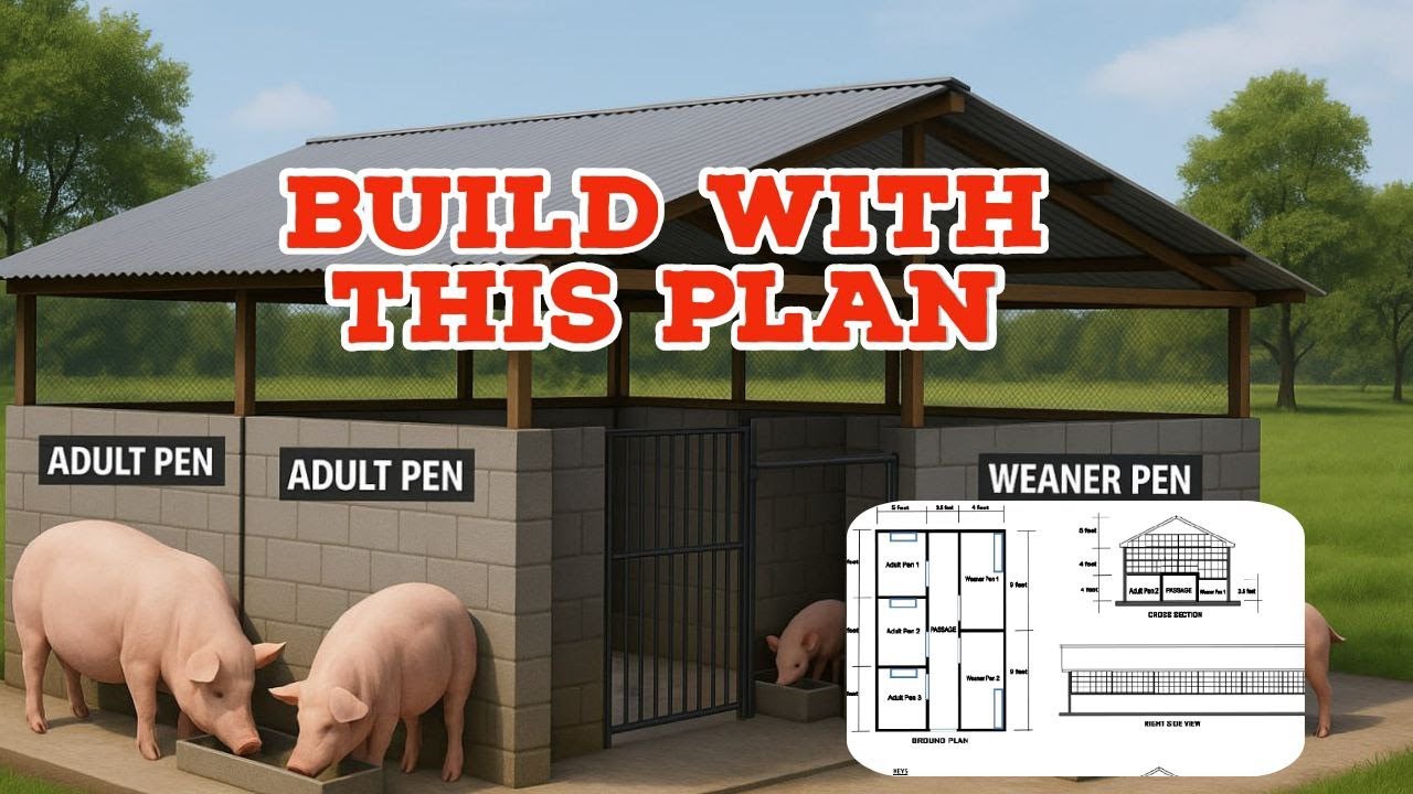 “Don’t Build a Pig House Until You See This Genius Plan!”