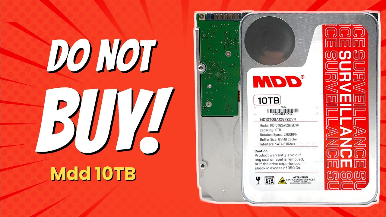 DON'T BUY MDD 10TB Hard Drive BEFORE WATCHING THIS! 😱 | 5 Reasons Not to Buy