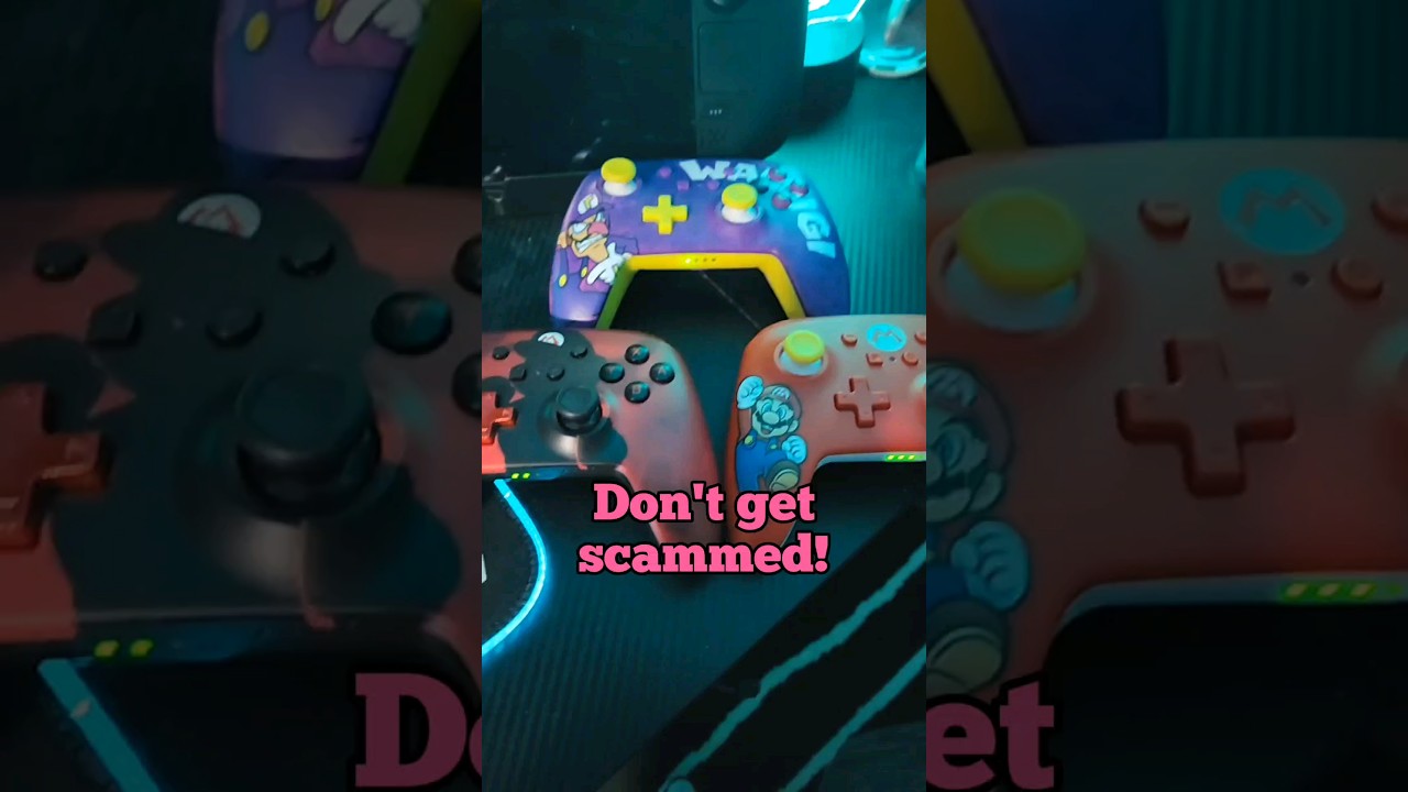 don't get scammed. PowerA's wireless controllers are different! #mariokart #nintendo #switch #powera
