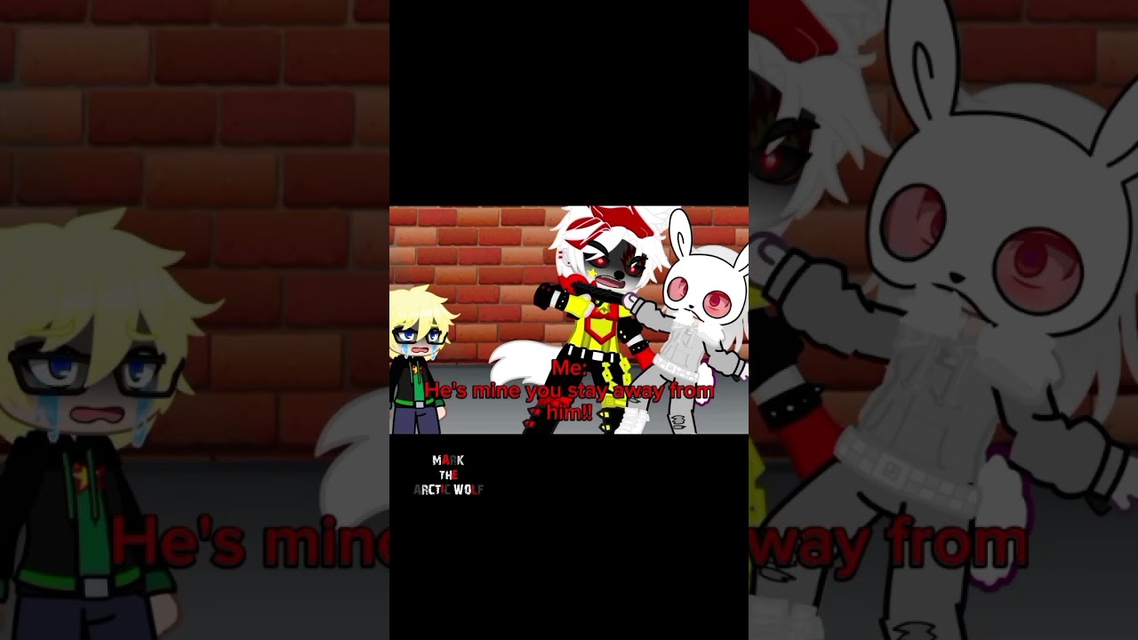 Don't hurt him Vanny! #gacha #gachaclub #gachameme #vannyfnaf