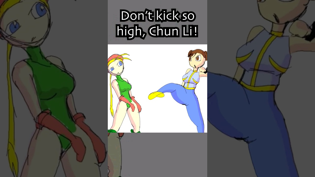 Don't kick so high, Chun-Li! #streetfighter6