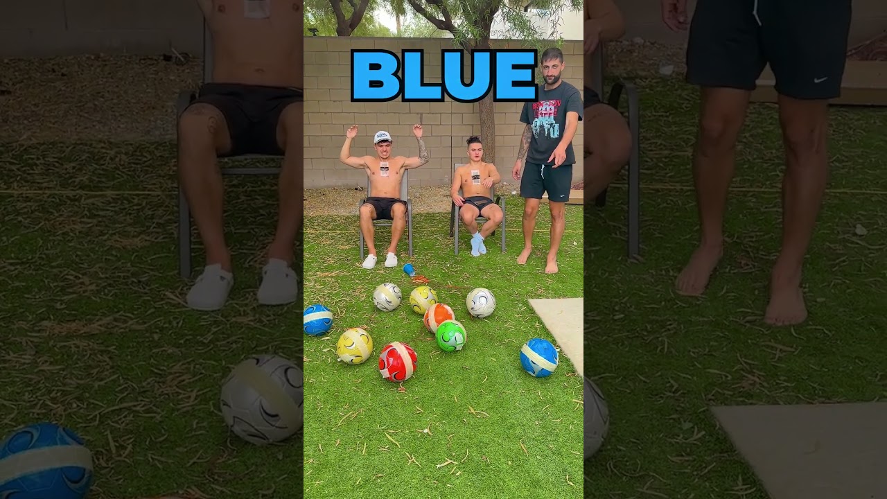 DON'T KICK THE WRONG BALL ⚽😱